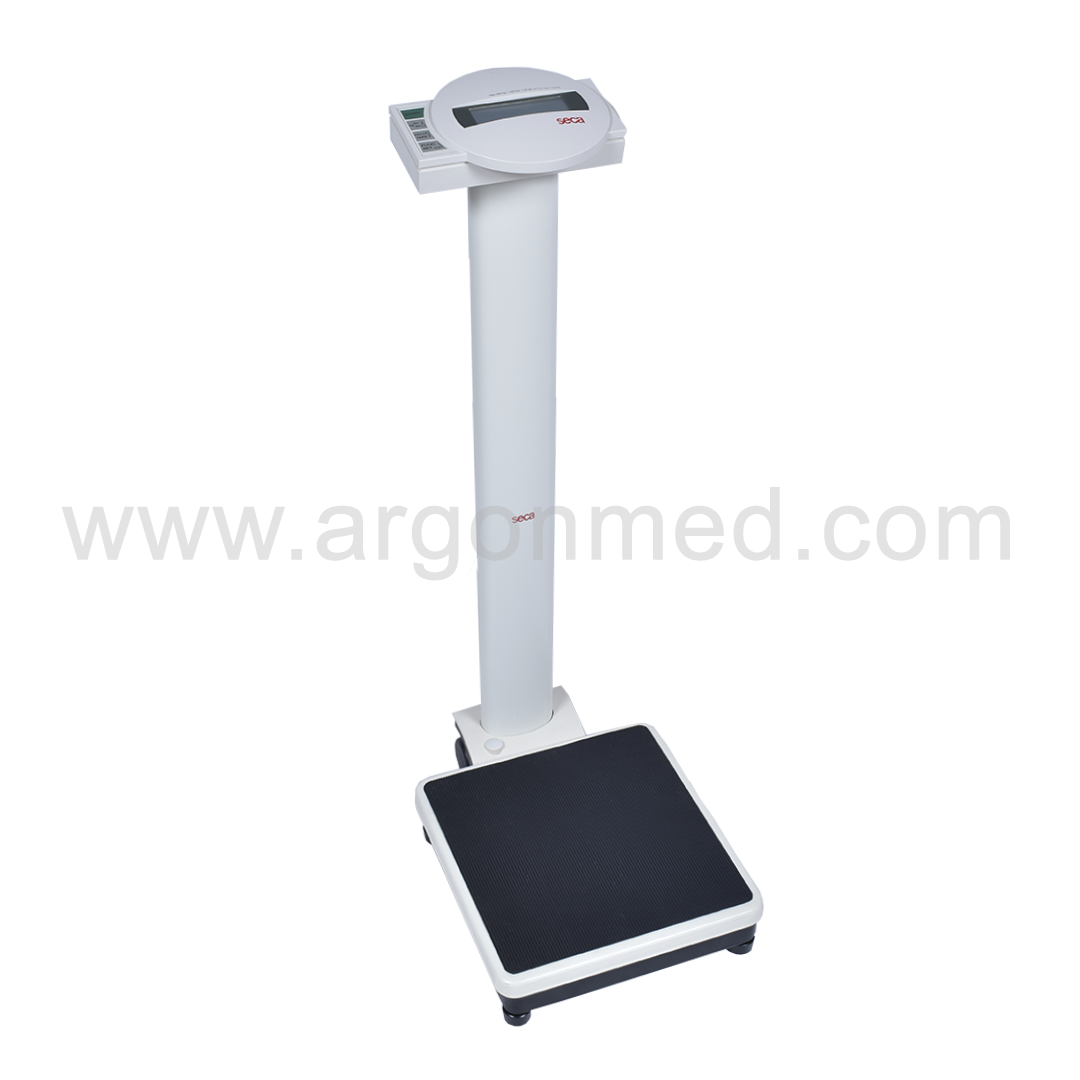 BALANZA PESA PERSONA DIGITAL DE COLUMNA HASTA 200 KG. SECA-769 - ArgonMed  SRL